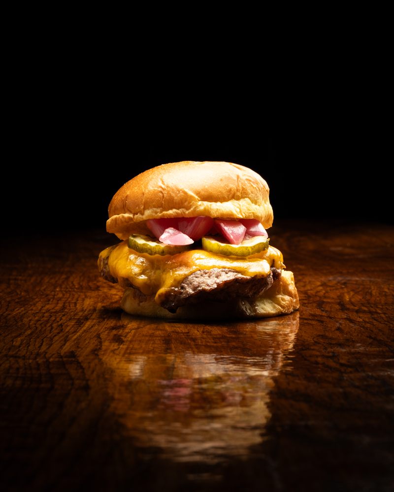 Doble Cheeseburger de la carta de Vice Buns en Premià de Mar